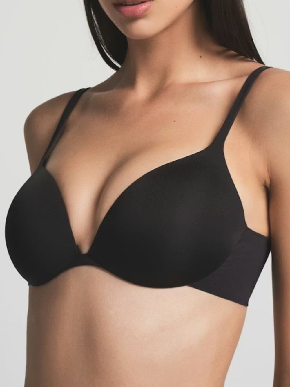 Skims Ultimate Teardrop Push-Up Bra - 32C - Black - NWOT